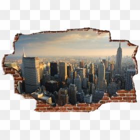 New York City, HD Png Download - city skyline png