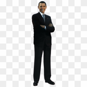 Full Body Barack Obama Png, Transparent Png - obama png