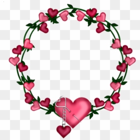 Flowers Round Shape Png, Transparent Png - heart shape png