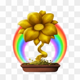 Flower, HD Png Download - pot of gold png