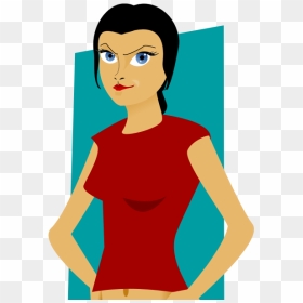 Angry Girl Clipart Png, Transparent Png - obama png