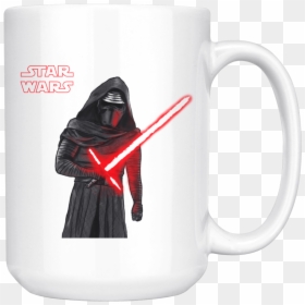 Star Wars The Force Awakens Kylo Ren Mug - Kylo Ren Easy Drawing, HD Png Download - kylo ren png