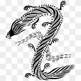 Chinese Dragon Style Art, HD Png Download - chinese dragon png