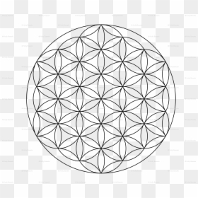Flower Of Life Clip Art, HD Png Download - flower of life png