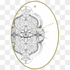 Circle, HD Png Download - flower of life png