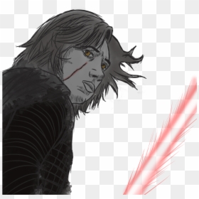 Star Wars Viii - Illustration, HD Png Download - kylo ren png