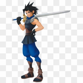 Kingdom Hearts Birth By Sleep, HD Png Download - cloud strife png