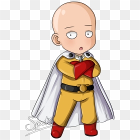 One Punch Man Chibi Png, Transparent Png - one punch man png
