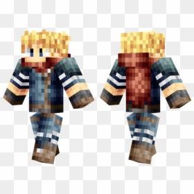 Cloud Strife Minecraft Skin, HD Png Download - cloud strife png