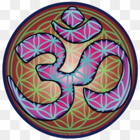 Overlapping Circles Grid, HD Png Download - flower of life png