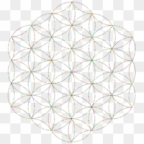 Flower Of Life Dots, HD Png Download - flower of life png