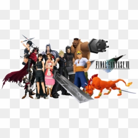 Final Fantasy 7 Characters, HD Png Download - cloud strife png