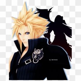 Cloud Strife Kh 2, HD Png Download - cloud strife png