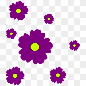 Clip Art, HD Png Download - purple flowers png
