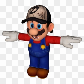 Clementine's Hat Walking Dead, HD Png Download - mario hat png