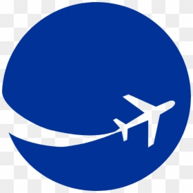 Travel Agency Logo No Background, HD Png Download - blue circle png