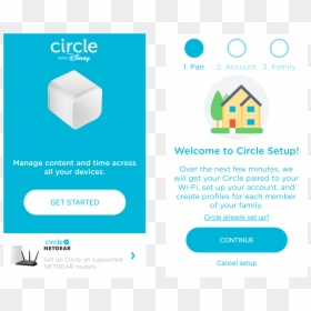 Circle Setup, HD Png Download - blue circle png