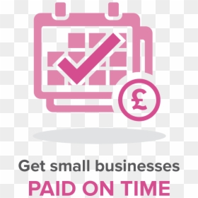 Get Small Businesses Paid On Time - Graphic Design, HD Png Download - twitter and instagram png