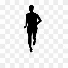 Transparent Runner Silhouette Png - Running, Png Download - runner silhouette png