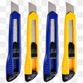 Utility Knife, HD Png Download - box cutter png