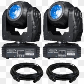Eliminator Stealth Beam Led Moving Head 2-pack - Intelligent Lighting, HD Png Download - flashlight beam png