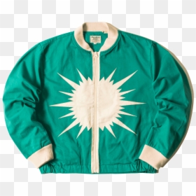 Levi"s Coats & Jackets Lvc Starburst Bomber Green - Sweater, HD Png Download - green starburst png