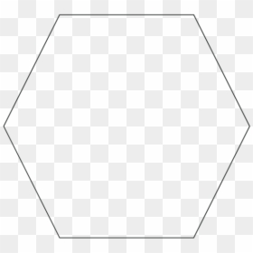 Line Art, HD Png Download - hexagono png