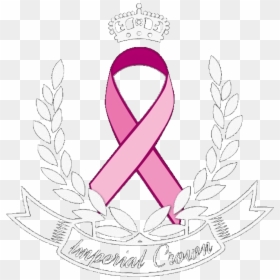 Side Drawing Crown Transparent Png Clipart Free Download - Run For The Cure Pink Ribbon, Png Download - thorn bush png
