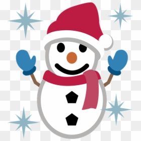 Snowman, Winter, Christmas, White Christmas, Drawing - Snowman Christmas Drawing, HD Png Download - white christmas png