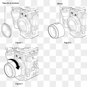 Co Body Lens Mount - Sketch, HD Png Download - objetivo png