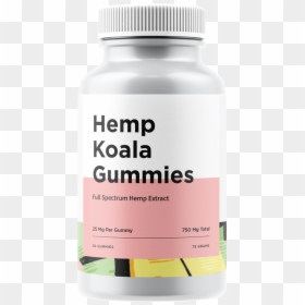 Hemp Koala Cbd Gummies Full Spectrum 750mg - Strawberry, HD Png Download - hemp png