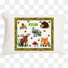 Throw Pillow, HD Png Download - woodland animals png