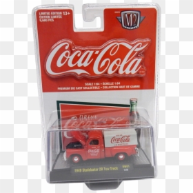 Transparent Tow Truck Png - Coca Cola Top Logo, Png Download - red truck png