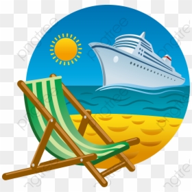 Cruise Ship Clipart Cartoon - Free Cruise Ship Clip Art, HD Png Download - boat cartoon png