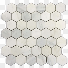 Pearl White - Hexagon Tile, HD Png Download - stone border png