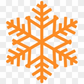 Clip Art Silueta Copo Vectores Siluetas - Snowflake Patterns For Scroll Saw, HD Png Download - nieve cayendo png