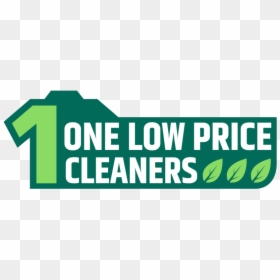One Low Price Cleaners Logo - Graphic Design, HD Png Download - low price png