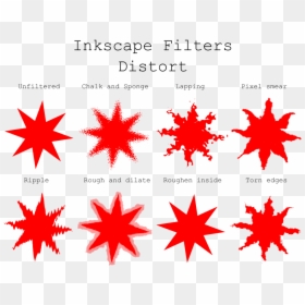 Inkscape Filters Distort - Jem Earrings, HD Png Download - torn edges png