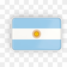 Rectangular Icon With Frame - Bandeira Da Argentina Retangular, HD Png Download - rectangular frame png