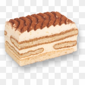 Tiramisu Sliced - Tiramisu Slice On Transparent, HD Png Download - tiramisu png