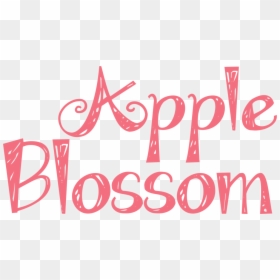 Image Of Choisya Apple Blossom - Rosy Blossom Text Png, Transparent Png - apple blossom png