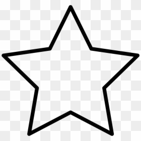 Black Star - Star Clipart Black And White, HD Png Download - stars circle png