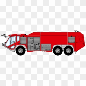 Fire Engine Royalty-free Car Illustration Vector Graphics - Airport Fire Truck Png, Transparent Png - car illustration png