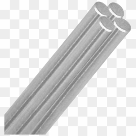 Round Support Rod Polished - Stainless Steel Rod, HD Png Download - metal rod png
