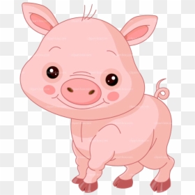 Pig Free Clip Art Clipart Clipartcow Transparent Png - Cute Pig Clip Art, Png Download - png pig