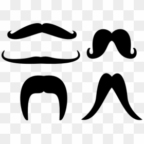 Transparent Always Clipart - Handlebar Moustache Transparent, HD Png Download - mexican moustache png
