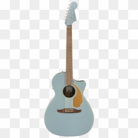 Fender Newporter Player Acoustic Electric Guitar Fender - Fender Newporter Blue, HD Png Download - mexican moustache png