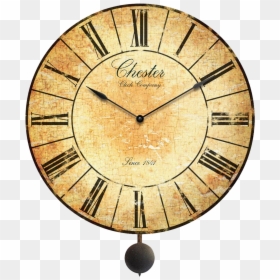 Transparent Old Clock Clipart - Antique Wall Clocks, HD Png Download - broken clock png