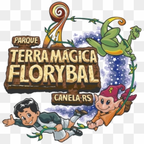 Parque Terra Mágica Florybal Logo, HD Png Download - canela png