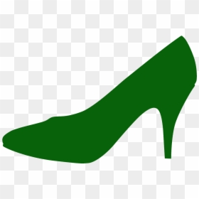 Basic Pump, HD Png Download - high heel silhouette png